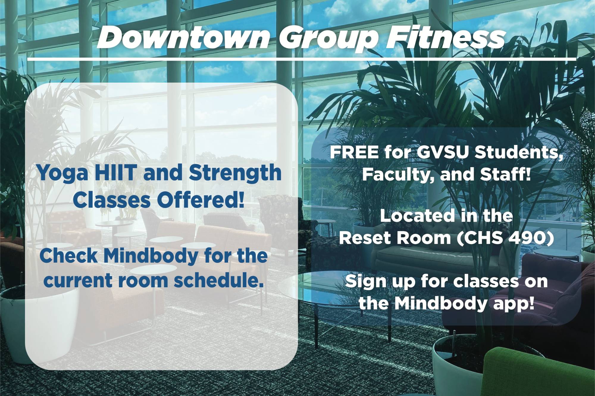 Downtown Group Fitness Classes